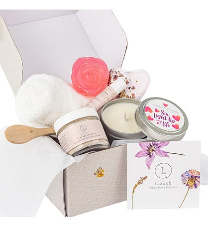Spa Gift For Her - Lavender Special Gift Box